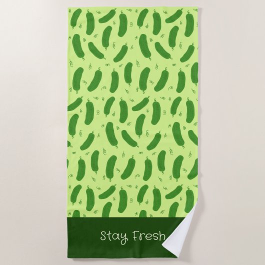 Pickle & Fresh Collectie Strandlaken (Voorkant)