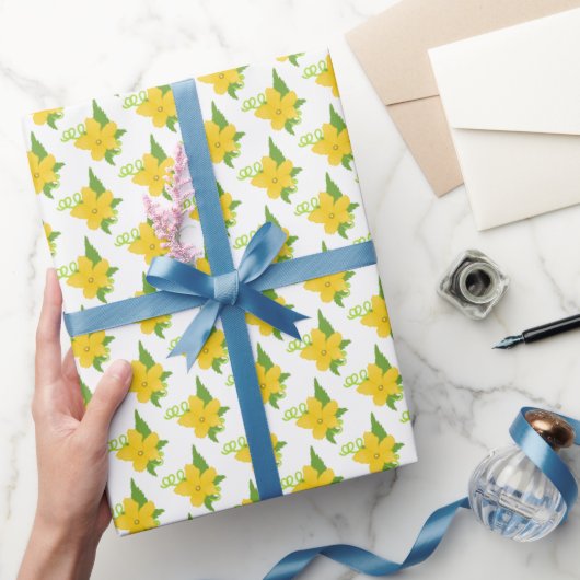 Pickle & Fresh Collection gebloemd bloemmotief Cadeaupapier (Geschenken)