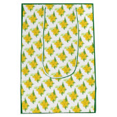 Pickle & Fresh Collection gebloemd bloempatroon Medium Cadeauzakje (Achterkant)