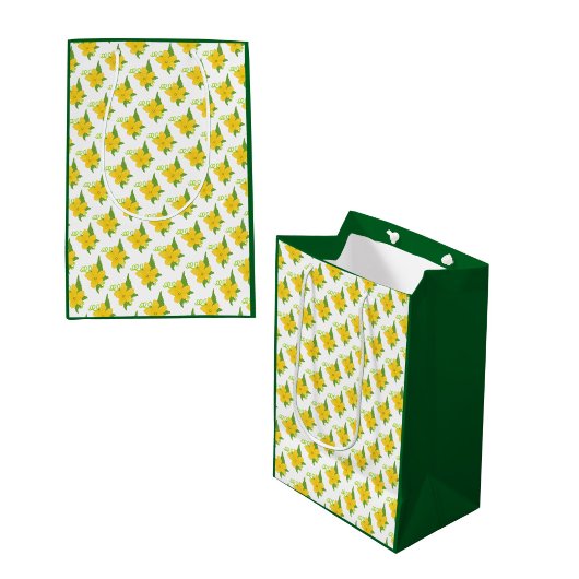 Pickle & Fresh Collection gebloemd bloempatroon Medium Cadeauzakje