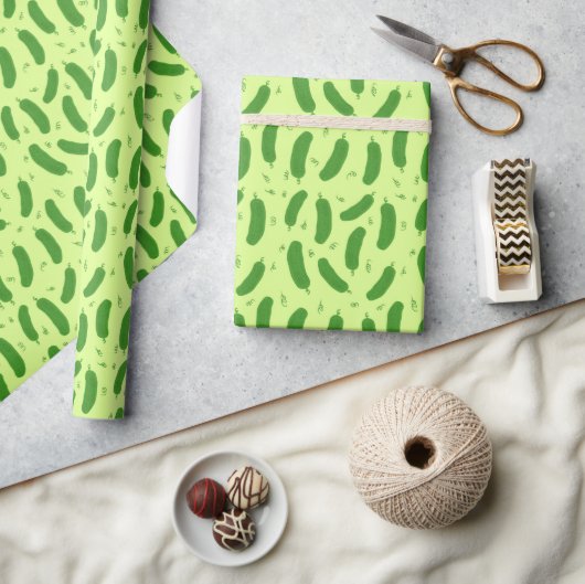 Pickle & Fresh Collection met patroon Cadeaupapier (Crafts)