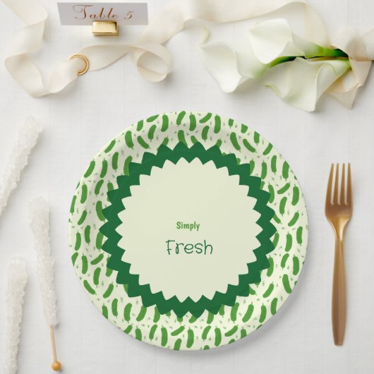 Pickle & Fresh Collection  Papieren Bordje (Huwelijk)