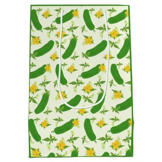 Pickle & Fresh Collection patterned Medium Cadeauzakje (Achterkant)