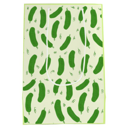 Pickle & Fresh Collection patterned Medium Cadeauzakje (Achterkant)