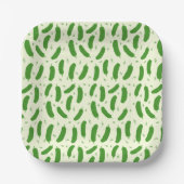 Pickle & Fresh Collection patterned Papieren Bordje (Voorkant)