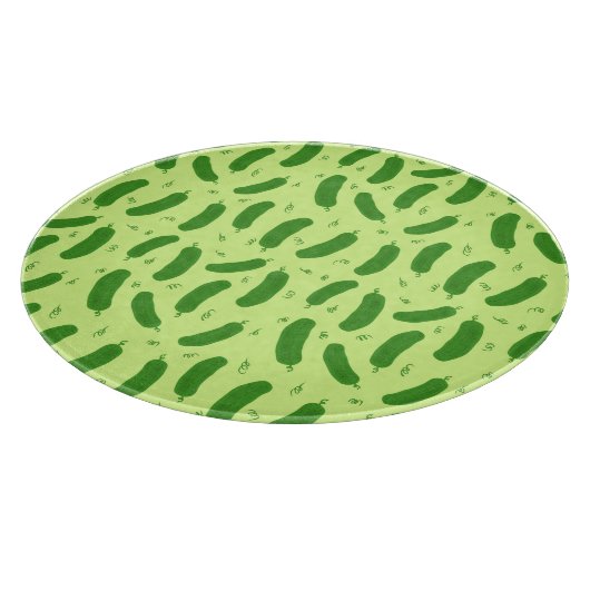 Pickle & Fresh Collection patterned Snijplank (Hoek)