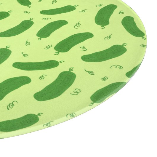 Pickle & Fresh Collection patterned Snijplank (Hoek)