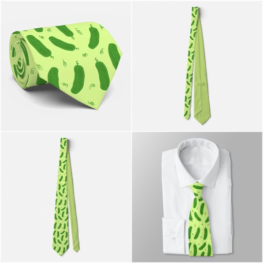 Pickle & Fresh Collection patterned Stropdas