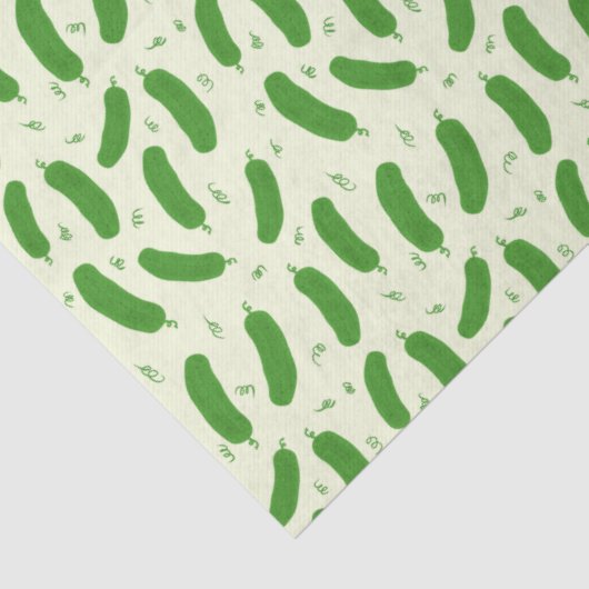 Pickle & Fresh Collection patterned Tissuepapier (Detail)