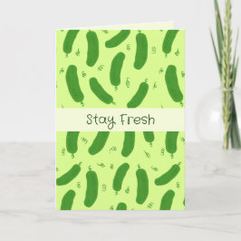 Pickle & Fresh Collection Verjaardag Kaart