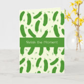 Pickle & Fresh Collection Verjaardagskaart Kaart (Gele Bloem)