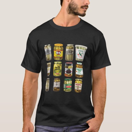 Pickle Grappige Sociale Virale Beste Ingeblikte Pi T-shirt (Voorkant)