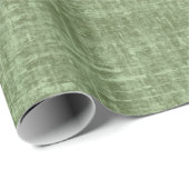 Pickle Green Linen Cadeaupapier (Rol Hoek)