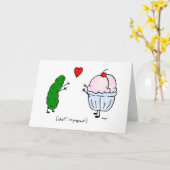 Pickle houdt van creditcard Ice Cream Kaart (Gele Bloem)