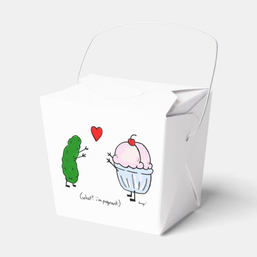 Pickle houdt van ijs 'Chinese afhaalmaaltijd' guns Bedankdoosjes (Voorkant Zijde)