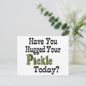 Pickle Hugger Briefkaart (Staand voorkant)