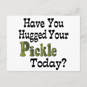 Pickle Hugger Briefkaart