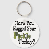 Pickle Hugger Sleutelhanger (Voorkant)