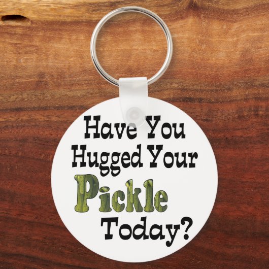 Pickle Hugger Sleutelhanger (Voorkant)