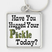 Pickle Hugger Sleutelhanger (Voorkant)