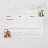 Pickle Jar Basic Recept Kaart (Voorkant)