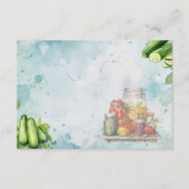 Pickle Jar Blank Recept Kaart (Voorkant)
