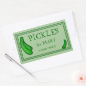 Pickle Jar Labels aan te passen (Envelop)