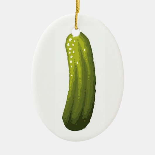 Pickle Keramisch Ornament (Voorkant)