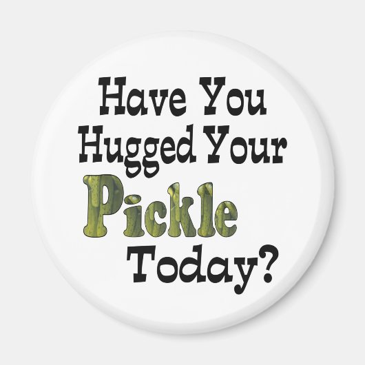 Pickle Knuffelaar Magneet (Voorkant)