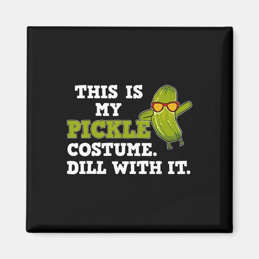Pickle Kostuum Gift Magneet (Voorkant)