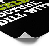 Pickle Kostuum Gift Poster (Hoek)