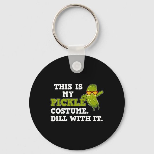Pickle Kostuum Gift Sleutelhanger (Voorkant)
