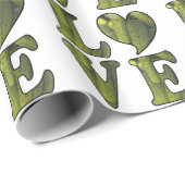Pickle LOVE Wrapping Paper Cadeaupapier (Rol Hoek)