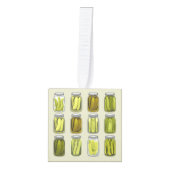 Pickle Lover  Ingeblikte Pickles Jar Christmas Decoratie (Voorkant)