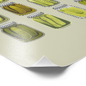 Pickle Lover  Ingeblikte Pickles Jar Christmas Foto Afdruk (Hoek)