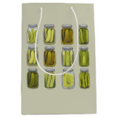 Pickle Lover  Ingeblikte Pickles Jar Christmas Medium Cadeauzakje (Voorkant)