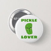 Pickle Lover Ronde Button 5,7 Cm (Voorkant /achterkant)