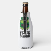 Pickle Lover Team Pickles Funny Pickle Squad Flesjeskoeler (Fles Achterkant)