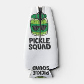 Pickle Lover Team Pickles Funny Pickle Squad Flesjeskoeler (Achterkant)