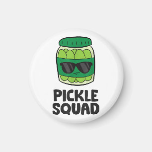 Pickle Lover Team Pickles Funny Pickle Squad Magneet