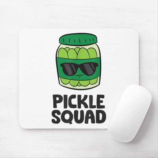 Pickle Lover Team Pickles Funny Pickle Squad Muismat (Met muis)