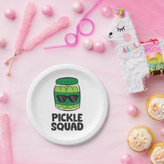 Pickle Lover Team Pickles Funny Pickle Squad Papieren Bordje (Feest)