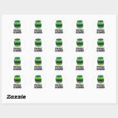 Pickle Lover Team Pickles Funny Pickle Squad Ronde Sticker (Vel)