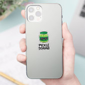 Pickle Lover Team Pickles Funny Pickle Squad Sticker (Telefoon)