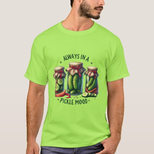 Pickle Lover's Mood T-shirt (Voorkant)