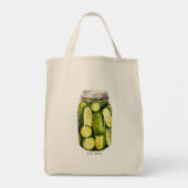Pickle Lovers Tas (Achterkant)