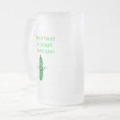 PICKLE MATGLAS BIERPUL (Voorkant links)