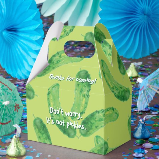 Pickle me Fancy! Bedankdoosjes (Feest)