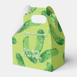 Pickle me Fancy! Bedankdoosjes