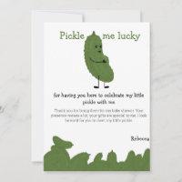 Pickle me geluk baby shower